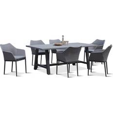 Patio Dining Sets AllModern Inaya 7 Patio Dining Set