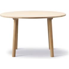 Fredericia Furniture Taro 6121 Ek Såpa Ø120 cm Matbord 120cm