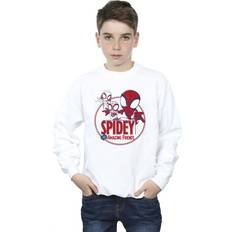 Marvel Sweatshirts Barnkläder Marvel Spidey And His Amazing Friends Circle Sweatshirt White 3-4 Years