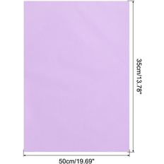 Purple Wrapping Paper & Gift Wrapping Supplies Unique Bargains Tissue Gift Wrapping Paper 20x14 Inch Waterproof 50 Sheets Light Purple