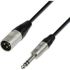 Kablar Adam Hall 4-Stjärnserie 6 m Rean XLR Mikrofonkabel