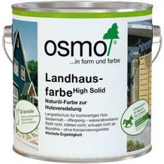 Malerfarbe Osmo landhausfarbe 750 holzschutzfarbe Holzfarbe Grau 0.75L