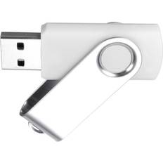 Memory Cards & USB Flash Drives Greenzech White 4GB USB 2.0 Flash Drive Memory Pen Stick Storage Thumbstick For PC Notebook