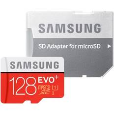 Samsung 128GB EVO UHS-I microSDXC Class 10 Memory Card with Adapter