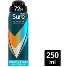 Toiletries Sure Men Thermo Fresh Nonstop Protection Antiperspirant Deodorant 250ml