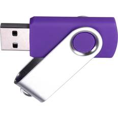 Memory Cards & USB Flash Drives Greenzech Purple 4GB USB 2.0 Flash Drive Memory Pen Stick Storage Thumbstick For PC Notebook