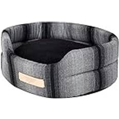 Wouapy T62 Deluxe hundbädd/fluffig korg, Stockolm