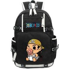 Vannavvisende Skolesekker Bandai Anime Ein Stück Studenten Jungen Mädchen Schul Rucksack Kinder Teenager Cartoon Bagpack Wasserdichte Schule Tasche Mochilas