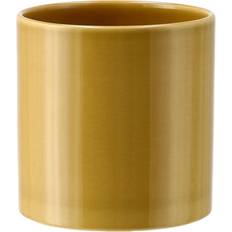 Gul Krukker på tilbud Scandi Living Sleek Krukke Ø15 cm Mustard Krukke