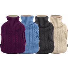 Premier Housewares 2L Hot Water Bottle With Knitted Cover