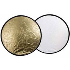 Verlichting en studio apparatuur Falcon Eyes Reflectiescherm CFR-42G Goud/Wit 107 cm