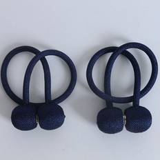 Dinamr 2Pcs Tie Backs Magnetic Straps Clips Rope Tiebacks