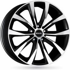 5/100 Llantas de coche Mak WOLF schwarz spiegelpoliert 8.0Jx20 5x100 ET48