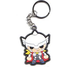 Chibi Thor Official Rubber Keyring - Multicoloured