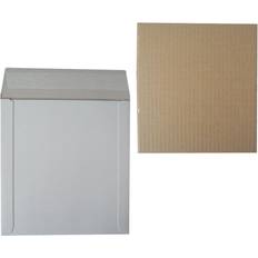 Postage & Packaging Supplies Ukpsoltd 100 Small White 7" Record Vinyl Mailers Envelopes Packets 125 Stiffener Pads