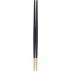 Chopsticks ChaoChuang 2Pairs Japanese Black Chopsticks