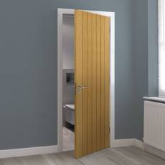 Doors JB Kind Cherwell Pre-Finished Oak 7P Interior Door (x198.1cm)