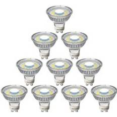 Light Bulbs Paul Russells 45W LED 4.9W GU10 Warm White Bulb White 10