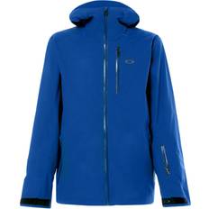 Oakley Jackets Oakley Snow Shell Zip Up Mens Blue Hydrofree 15K/3L Jacket 412523 609 Nylon