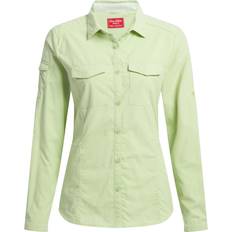 Craghoppers Skjorter Craghoppers Women's NosiLife Adventure Long Sleeve Shirt Bud Green