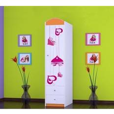 Orange Clothing Storage Isabelle & Max Luther 1 Wardrobe