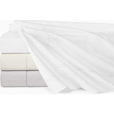 Algodón Egipcio Ropa de Cama SFERRA Giza 45 Percale Flat Sheet, Queen Sábana Blanco