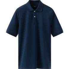 Eton Polo Shirts Eton Vy Blue Short-sleeved Polo Shirt - Navy Blue