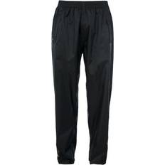 Trespass Womens/Ladies Qikpac TP75 Packaway Waterproof Trousers Black