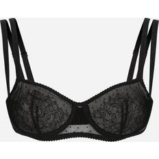 Dolce & Gabbana Damen BHs Dolce & Gabbana Balconette-bh Aus Spitze Frau Unterwäsche Schwarz