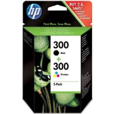 HP 300 Bläckpatron 2-Pack - Svart