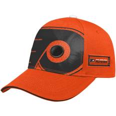 Orange Kepsar Outerstuff NHL Orange Adjustable Keps Kids Philadelphia Flyers Big-Face Precurved Varsity - Orange