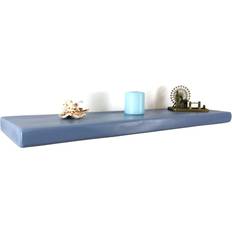 Blue Wall Shelves MODERIX 50cm 20 Style Floating Wall Shelf