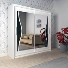 Sliding Wardrobe 4U Colorado Double Mirror Wardrobe