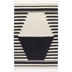 Broste Copenhagen Iselin Rug 140x200 cm Black-Off White Black cm
