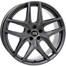 19" - 5/120 Car Rims MSW 40 Alloy Wheels Gloss Gun Metal Set Of 4