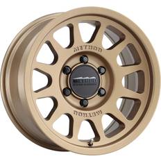 20" - Bronze Car Rims Method Race Wheels 703 Bronze 16x8" 6x5.5", 0mm offset 4.5" Backspace, MR70368060900