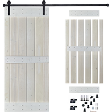 Sliding Barn Door Hardware Kit,Pre-Drilled (x)