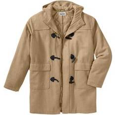 3XL - Men Coats KingSize Men's Big & Tall Toggle Parka Coat in Camel 3XL