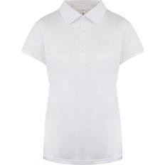 Under Armour Vrouw Polo's Under Armour Golf HeatGear Short Sleeve White Womens Polo Shirt 1272336