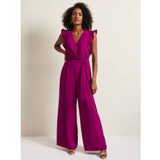 Ankle Length Jumpsuits & Overalls Phase Eight Petite Ayla Ruffle Jumpsuit