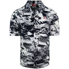 Timberland Shirts Timberland Stretch Regular Fit Short Sleeve Mens Floral Summer Shirt A21A6 AE8 UK