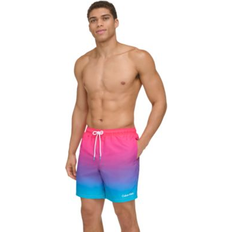 Calvin Klein Swimwear Calvin Klein Men's Sky Gradient 7" Volley Swim Trunks Pink