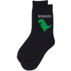 60 Second Makeover Boys Brother Dinosaur Brothasaurus Black Socks Infant 9-10