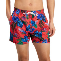 HUGO BOSS Swimming Trunks HUGO BOSS Men's Piranha Graphic 5.3" Swim Trunks, Created for Macy's Red