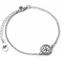 Harry Potter Armband Harry Potter Time Turner Sterling Silver Bracelet - Silverfärgad