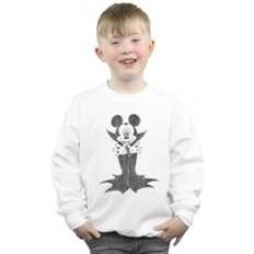 Mickey Mouse Sweatshirts Disney Mouse Dracula Sweatshirt White 12-13 Years