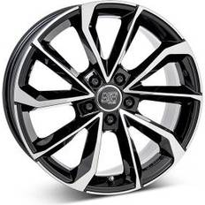 19" - 5/114.3 Car Rims MSW 42 Alloy Wheels In Gloss Black Full Polished Set Of 4 19x8 Inch ET45 5x114.3 PCD