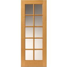 Doors JB Kind Gisburn Glazed Pre-Finished Interior Door (x198.1cm)