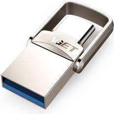 Memory Cards & USB Flash Drives ChaoChuang USB Flash Drive 32GB OTG Metal USB Pen Drive Key Type C High Speed pendrive Mini Flash Drive Memory Stick