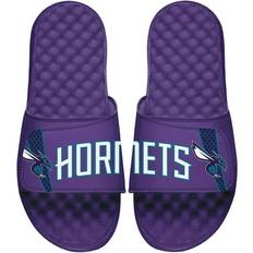 Cotton Slides Islide Men's Purple Charlotte Hornets Statement Sandals